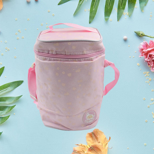 Cute Animal Zip Lunch Bag with Adjustable Strap – Reusable & Durable (1 Pc)