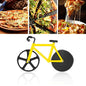 Bicycle Pizza Cutter (1 Pc): Stainless Steel, Unbreakable Handle