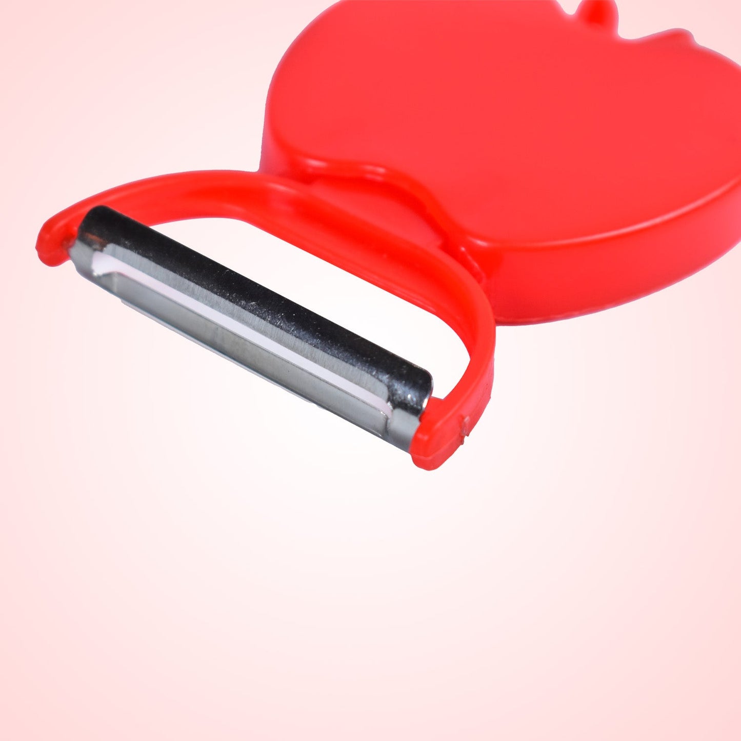 Apple-Shaped Folding Peeler – Compact & Easy Veg Peeling