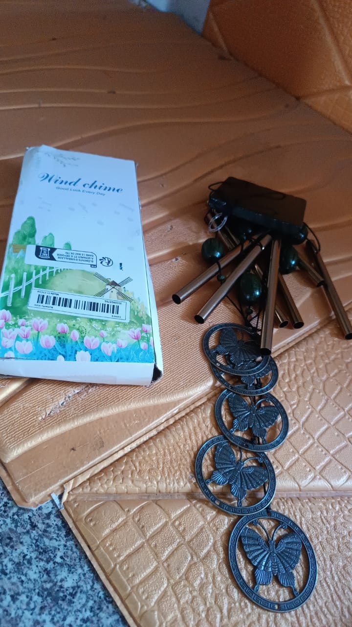 Wind Chimes Outdoor Hanging Dragonfly Wind Chime (1 Pc)