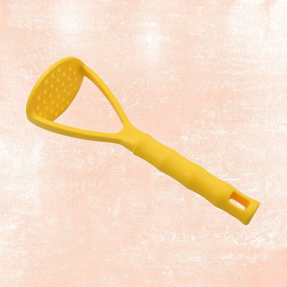 Potato Masher Tool - Heavy Duty Kitchen Utensil for Vegetables & Fruits with Comfort Grip (1 Pc)